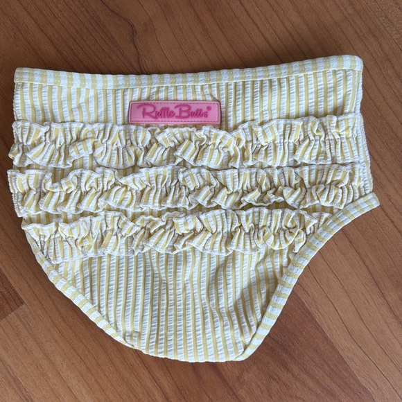 Ruffle Butts Rashguard Swim Set - Picture 4 of 4